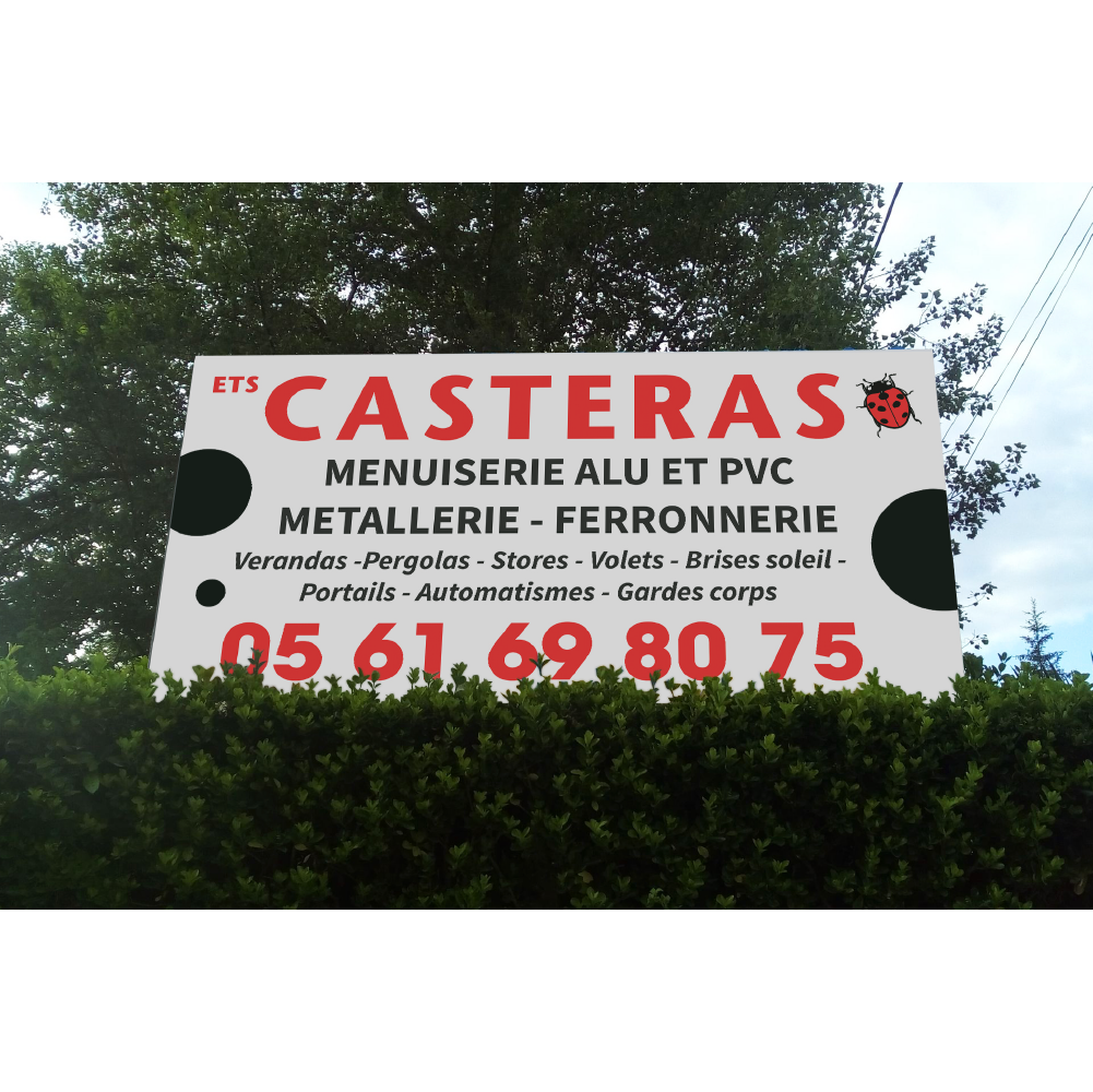 Avant-après refonte logo Casteras – comparaison redesign