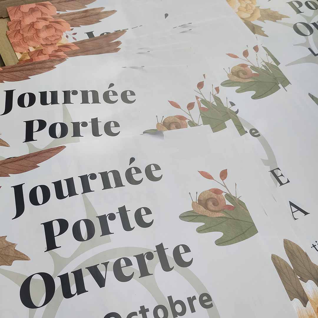 Visuel publicitaire pour La Table de Gaya