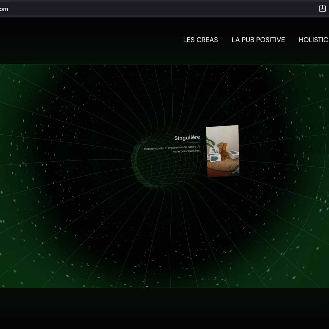 Portfolio web Holisticrea – création de sites internet